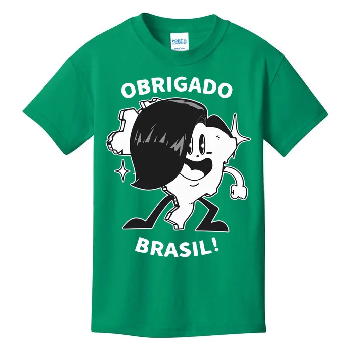 Lucas Silveira Obrigado Brasil Kids T-Shirt