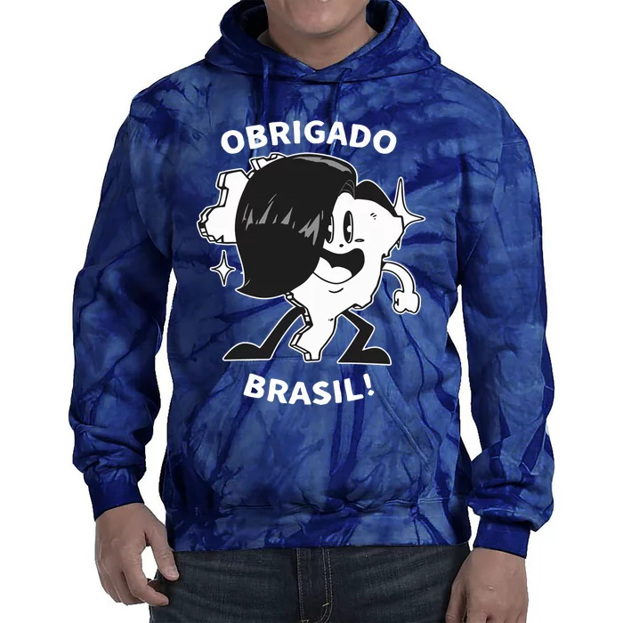 Lucas Silveira Obrigado Brasil Tie Dye Hoodie