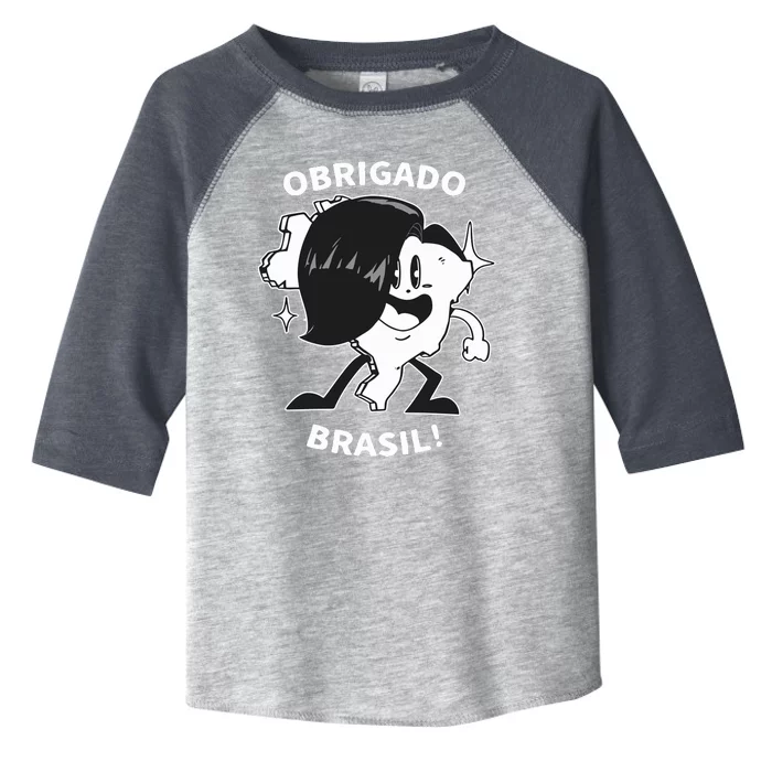 Lucas Silveira Obrigado Brasil Toddler Fine Jersey T-Shirt