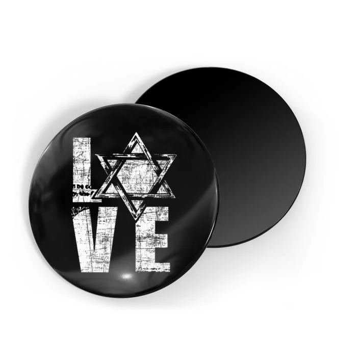 Love  Star Of David Jewish Judaism Israelites Hashana Magnet