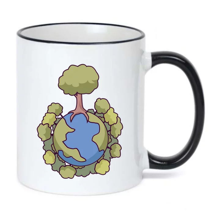 Let's Save Our Planet Natural Nature Environt Gift Black Color Changing Mug