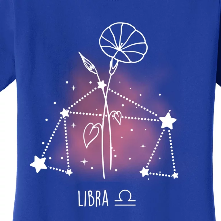 Libra Symbol Of The Scales Astrology Zodiac Sign Libra Funny Gift Women's T-Shirt