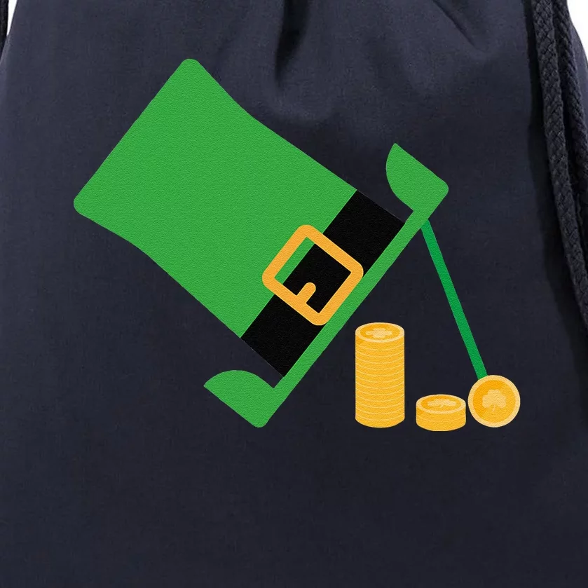 Leprechaunrap St Patricks Day Funny Irish March 17 Drawstring Bag