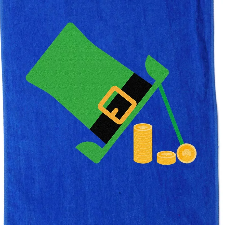 Leprechaunrap St Patricks Day Funny Irish March 17 Platinum Collection Golf Towel