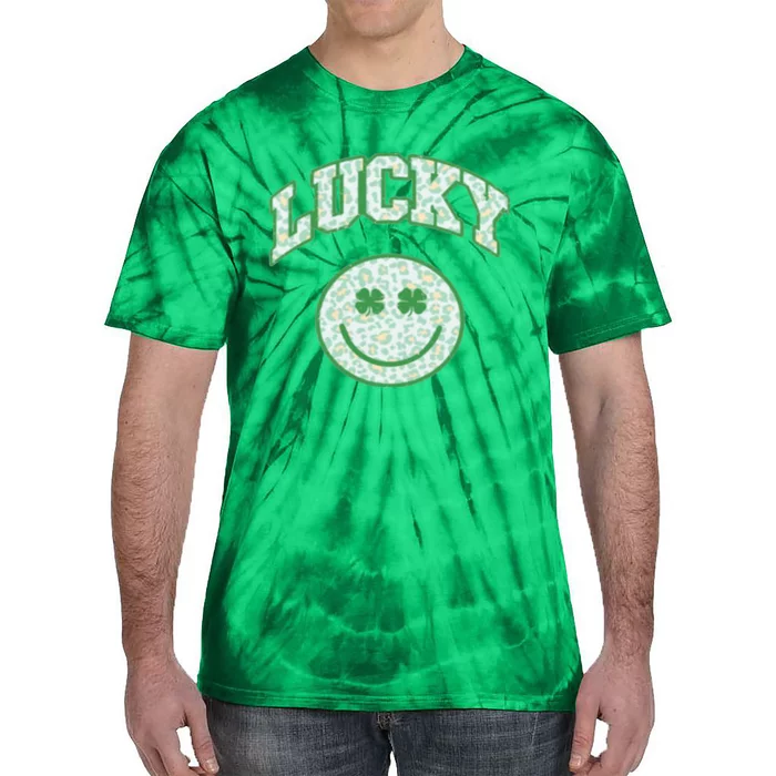 Lucky St Patricks Day Funny St Patricks Day Tie-Dye T-Shirt