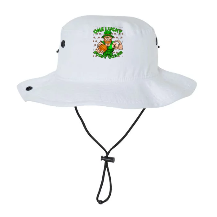 Leprechaun St Patricks One Lucky Point Guard Basketball Meaningful Gift Legacy Cool Fit Booney Bucket Hat