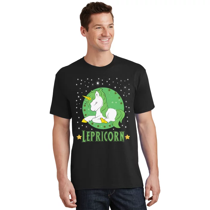 Lepricorn St Patricks Day Unicorn Irish funny T-Shirt