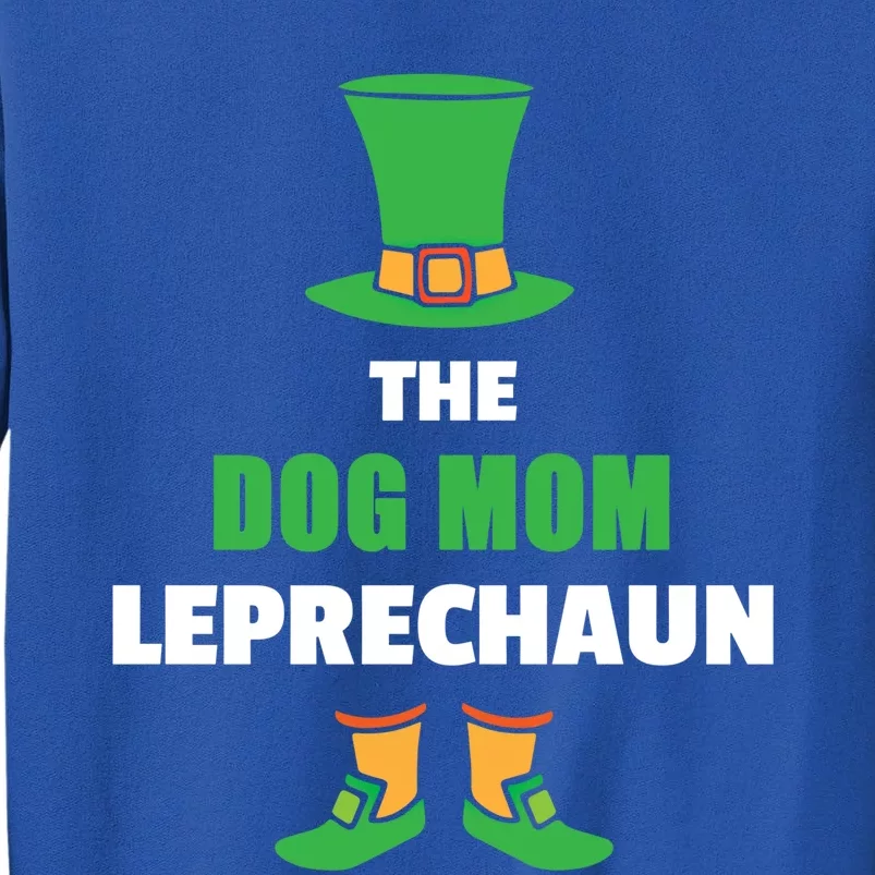 Leprechaun St Patricks Day Dog Mom Gift Tall Sweatshirt