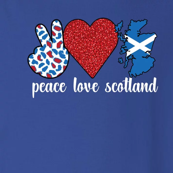 Love Scotland Proud Scottish Flag Scottish Roots Gift Toddler Long Sleeve Shirt