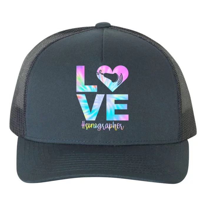 Love Sonography Proud Sonographer Week Gift Yupoong Adult 5-Panel Trucker Hat