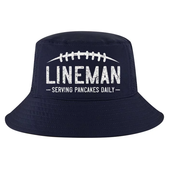 Lineman Serving Pancakes Daily Cool Comfort Performance Bucket Hat