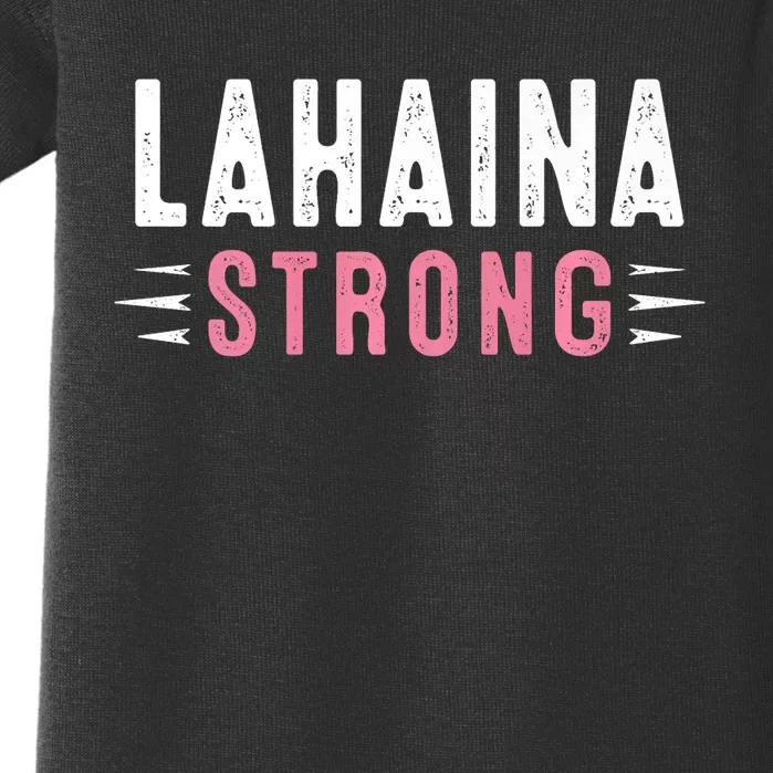 Lahaina Strong Pray For Maui Baby Bodysuit