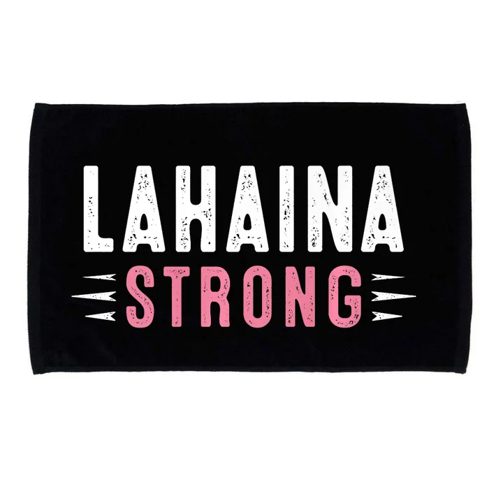 Lahaina Strong Pray For Maui Microfiber Hand Towel