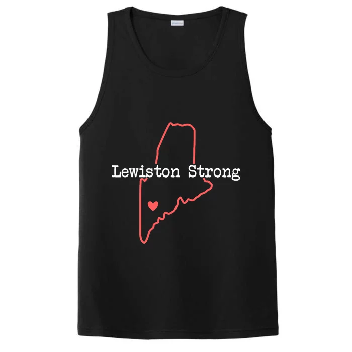 Lewiston Strong  Pray For Maine  Pray For Lewiston Maine Performance Tank