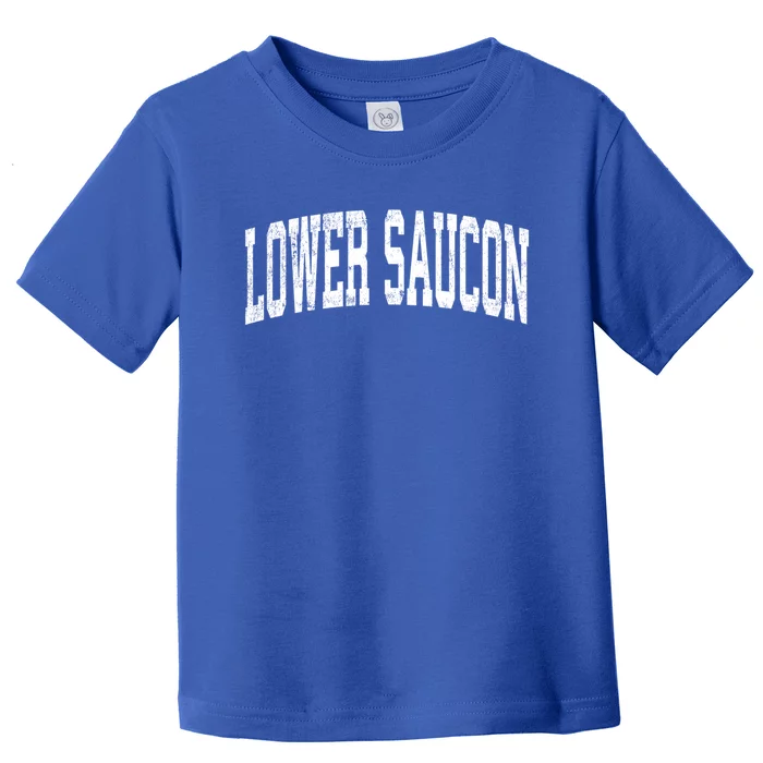 Lower Saucon Pennsylvania Pa Vintage Athletic Sports Pink De Gift Toddler T-Shirt