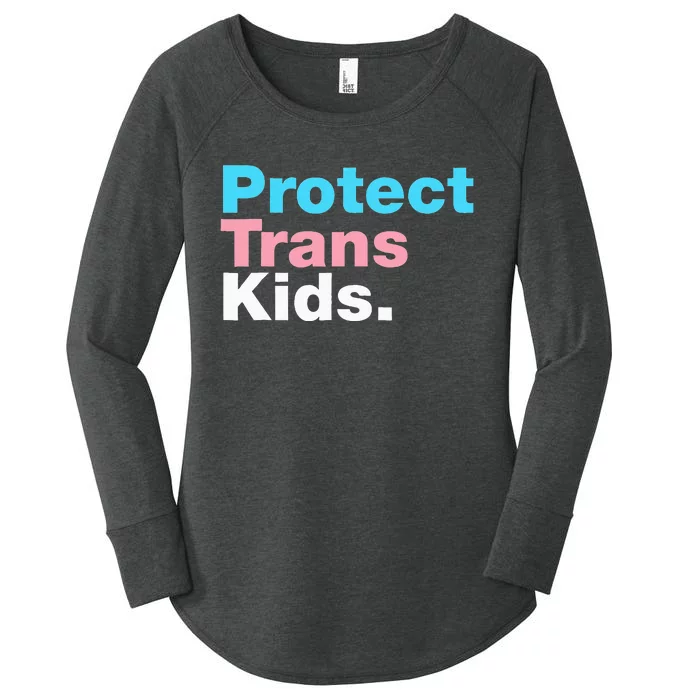 Lgbt Support Protect Tran Lgbt Pride Women's Perfect Tri Tunic Long Sleeve Shirt