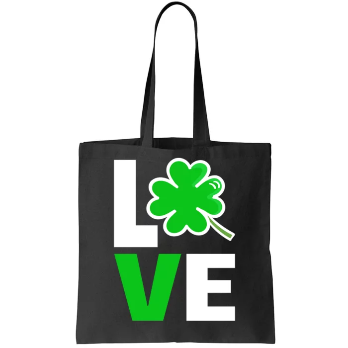 Love St Patricks Day Tote Bag