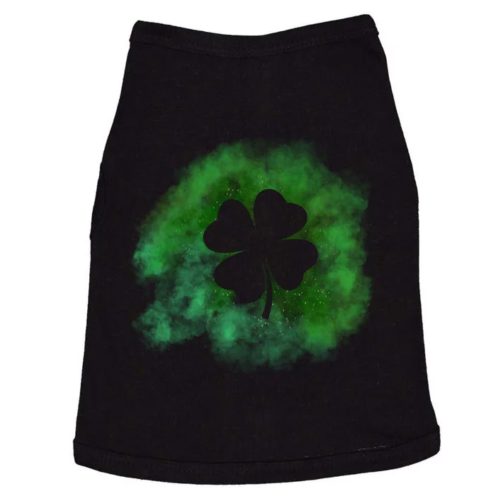 Lucky St Patrick's Day Clover Holiday Doggie Tank