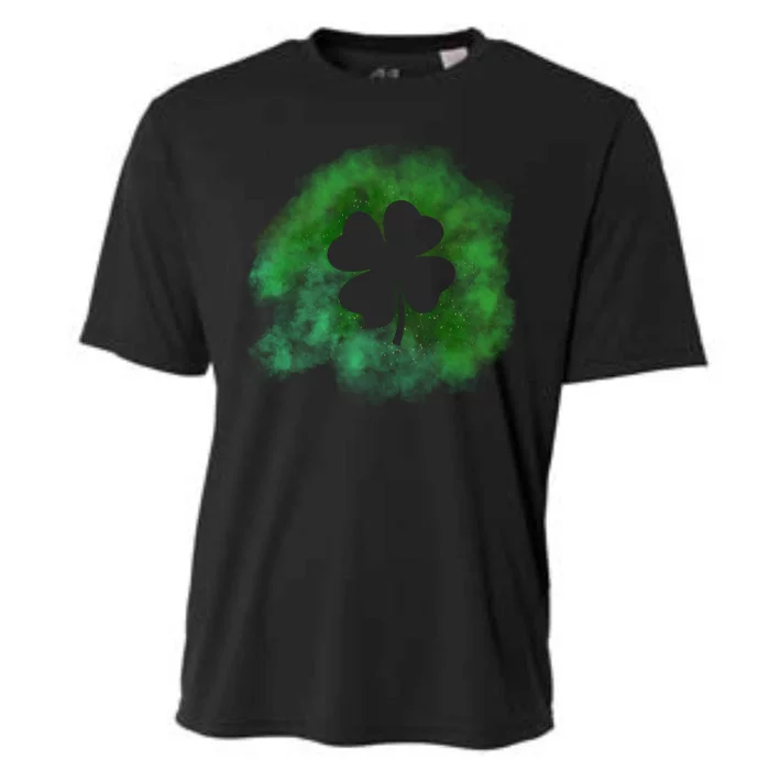 Lucky St Patrick's Day Clover Holiday Cooling Performance Crew T-Shirt