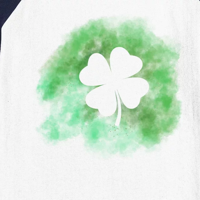 Lucky St Patrick's Day Clover Holiday Baseball Sleeve Shirt