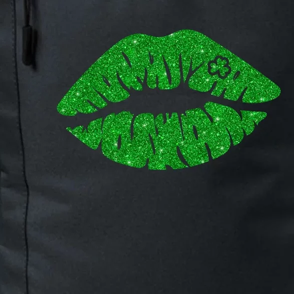 Lucky St Patrick's Day Lips Kiss Daily Commute Backpack