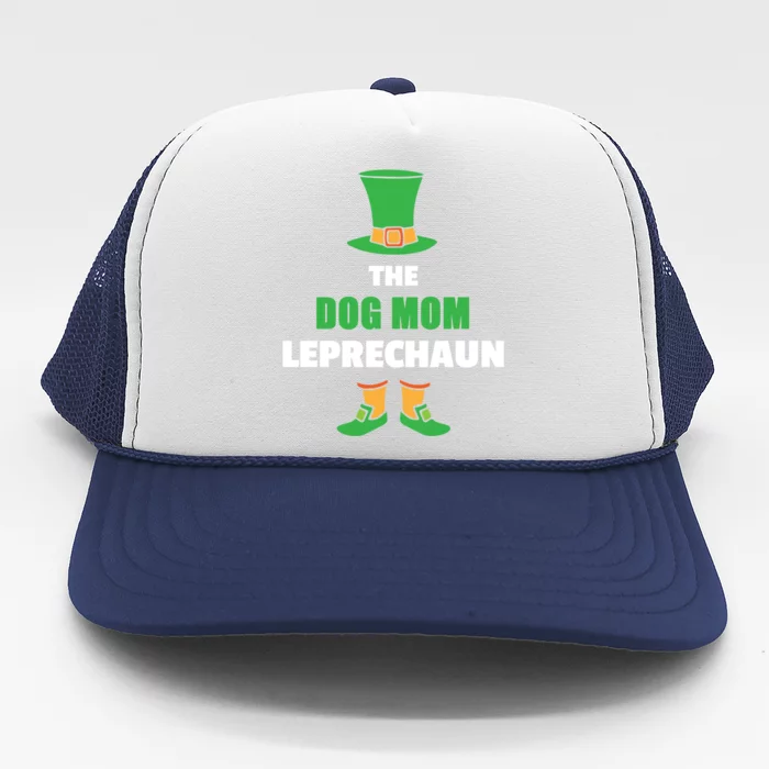 Leprechaun St Patricks Day Dog Mom Gift Trucker Hat