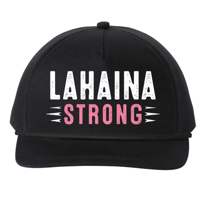 Lahaina Strong Premium Snapback Five-Panel Rope Hat