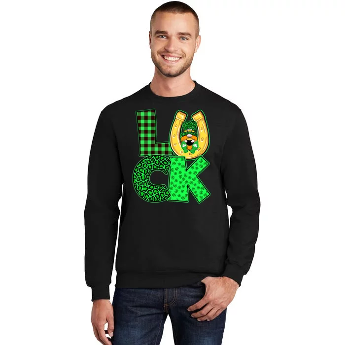 Luck St Patricks Day Lucky Leprechaun Cute Sweatshirt