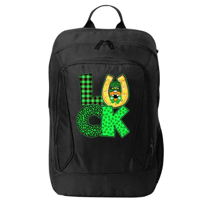 Luck St Patricks Day Lucky Leprechaun Cute City Backpack