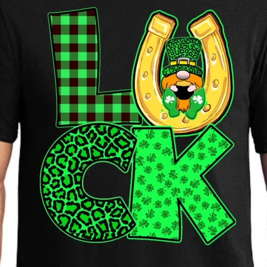 Luck St Patricks Day Lucky Leprechaun Cute Pajama Set