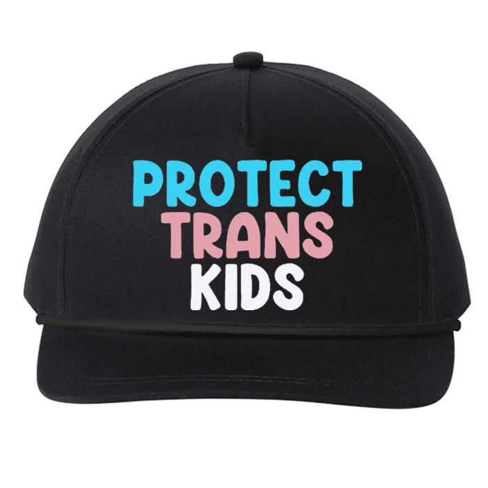 Lgbt Support Protect Transg  Lgbt Pride Snapback Five-Panel Rope Hat