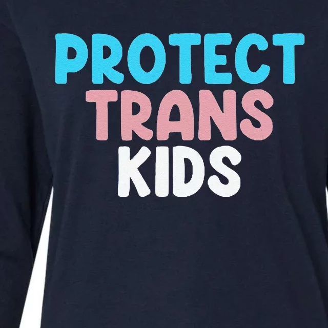 Lgbt Support Protect Transg  Lgbt Pride Womens Cotton Relaxed Long Sleeve T-Shirt