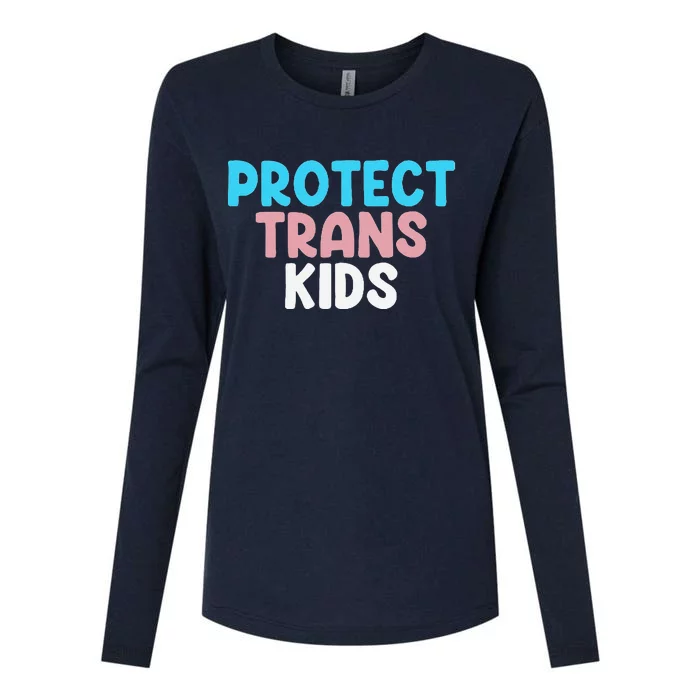 Lgbt Support Protect Transg  Lgbt Pride Womens Cotton Relaxed Long Sleeve T-Shirt