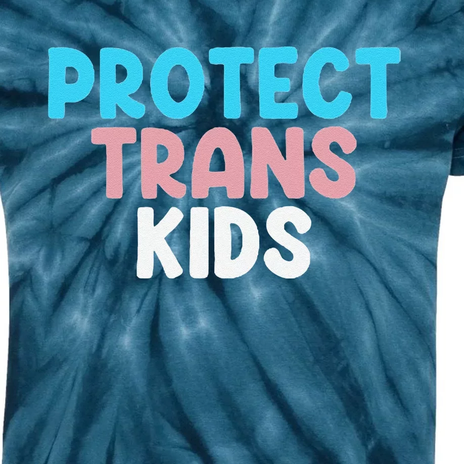 Lgbt Support Protect Transg  Lgbt Pride Kids Tie-Dye T-Shirt