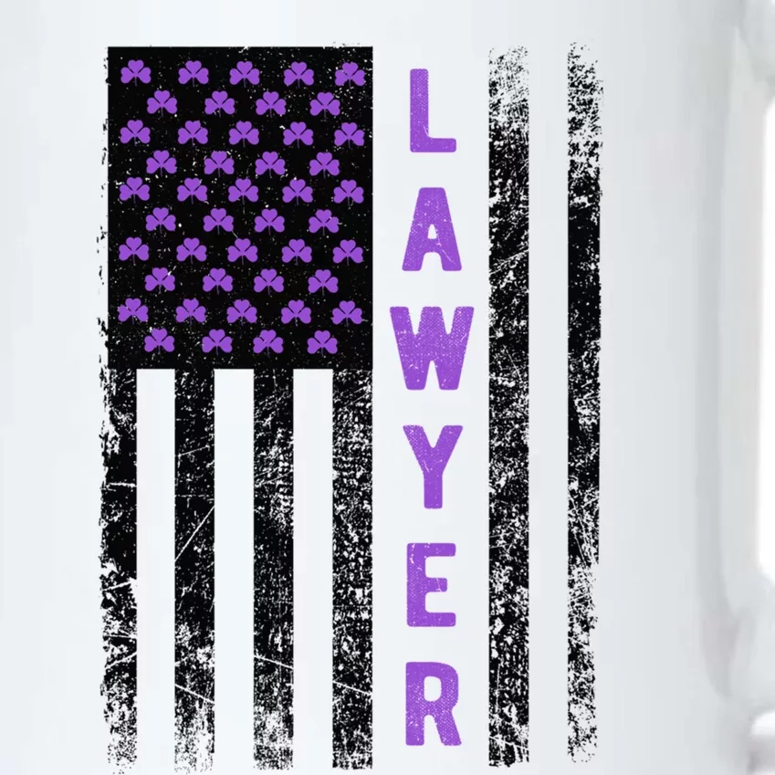 Lawyer St Patricks Day Flag Meaningful Gift Lawyer Funny Gift Attorney Outfit Gi Black Color Changing Mug