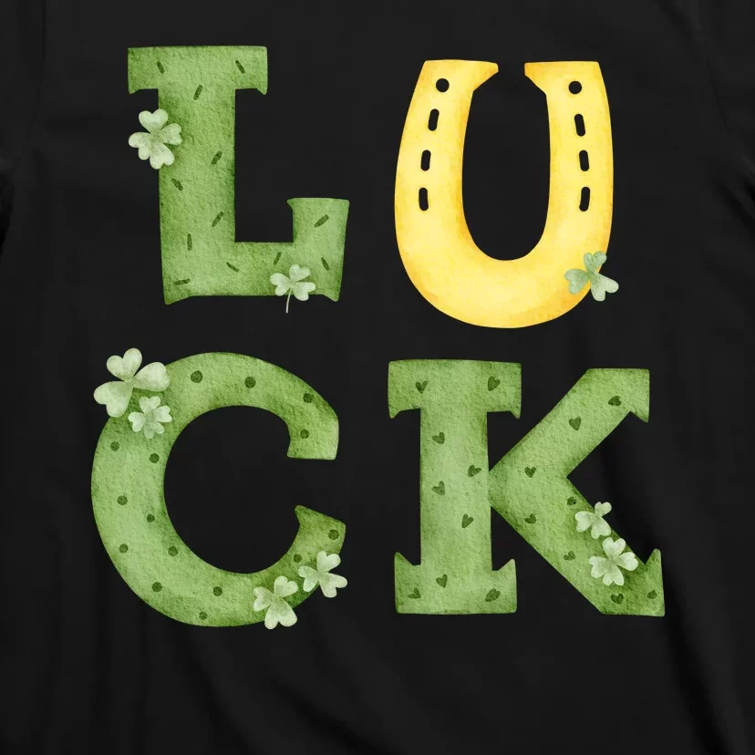 Luck St Patrick's Day Cute Gift T-Shirt