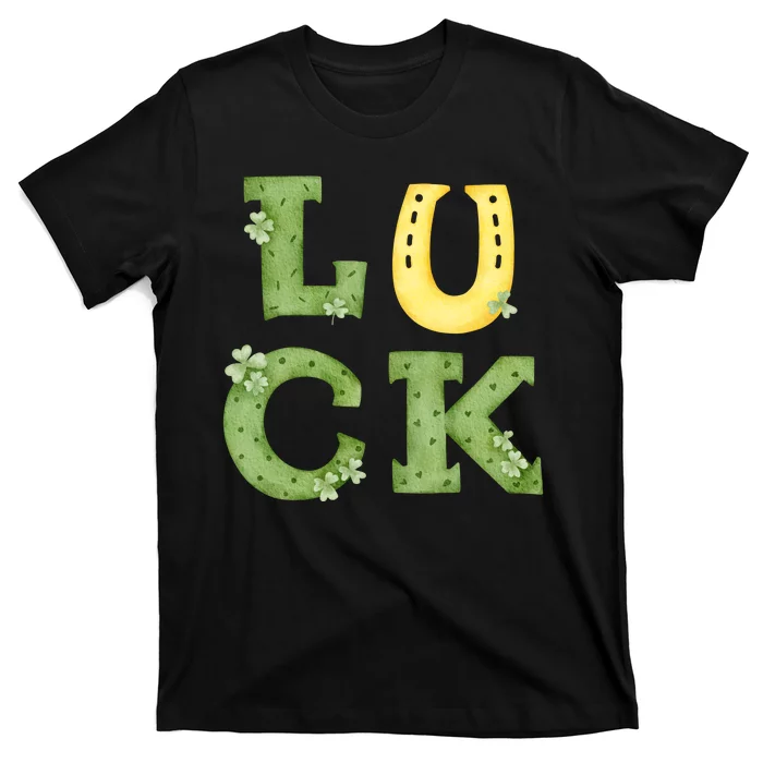 Luck St Patrick's Day Cute Gift T-Shirt