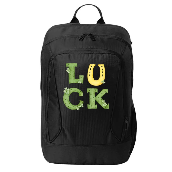 Luck St Patrick's Day Cute Gift City Backpack