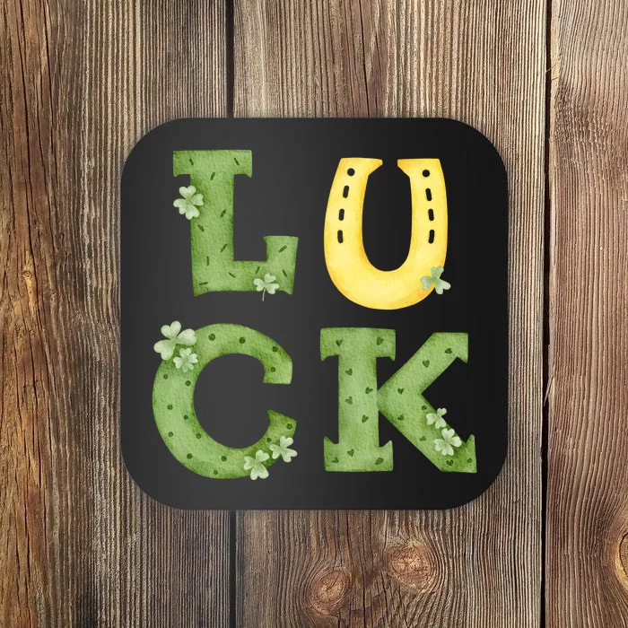 Luck St Patrick's Day Cute Gift Coaster