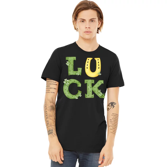 Luck St Patrick's Day Cute Gift Premium T-Shirt