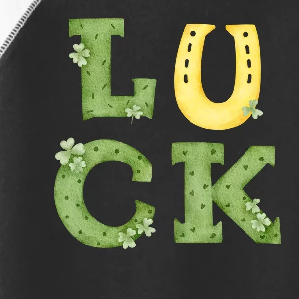 Luck St Patrick's Day Cute Gift Toddler Fine Jersey T-Shirt