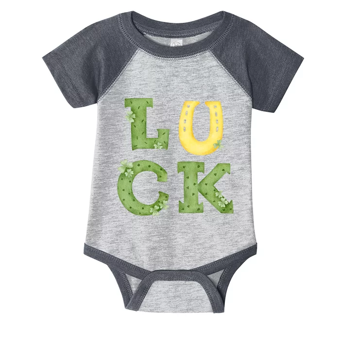 Luck St Patrick's Day Cute Gift Infant Baby Jersey Bodysuit