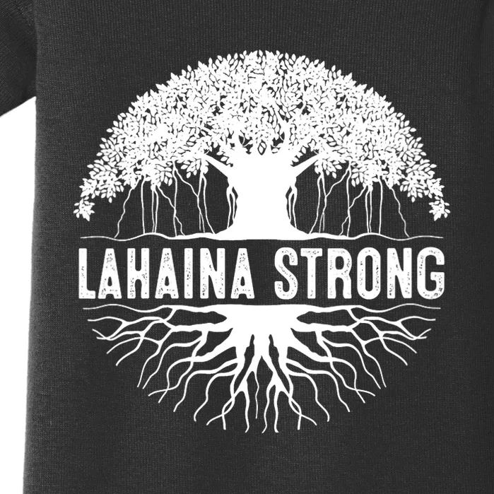 Lahaina Strong Pray For Maui Design Baby Bodysuit