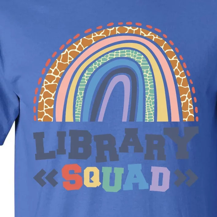 Library Squad Reading Books And Bookworm Library Day Great Gift Tall T-Shirt