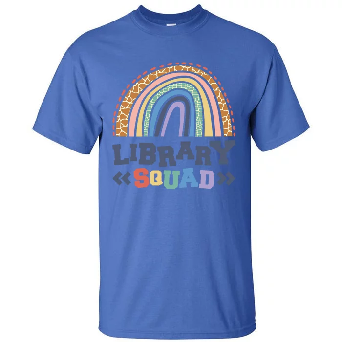 Library Squad Reading Books And Bookworm Library Day Great Gift Tall T-Shirt