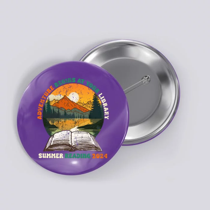 Library Summer Reading 2024 Button