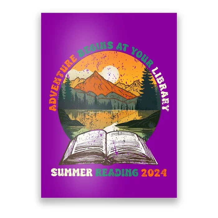 Library Summer Reading 2024 Poster