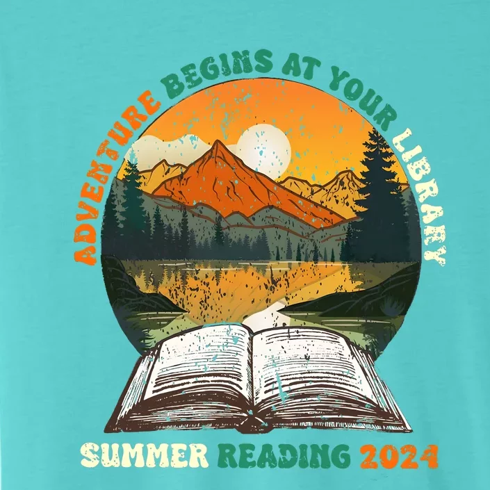 Library Summer Reading 2024 ChromaSoft Performance T-Shirt