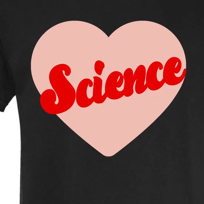 Love Science Retro Heart Garment-Dyed Heavyweight T-Shirt