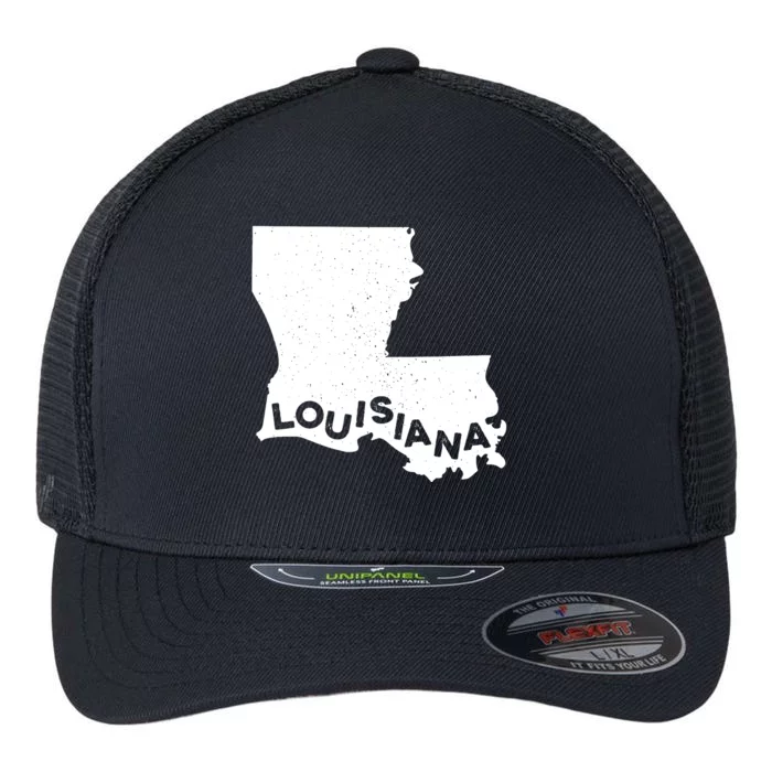 Louisiana Shirts Roots State Map Home Love Pride Flexfit Unipanel Trucker Cap